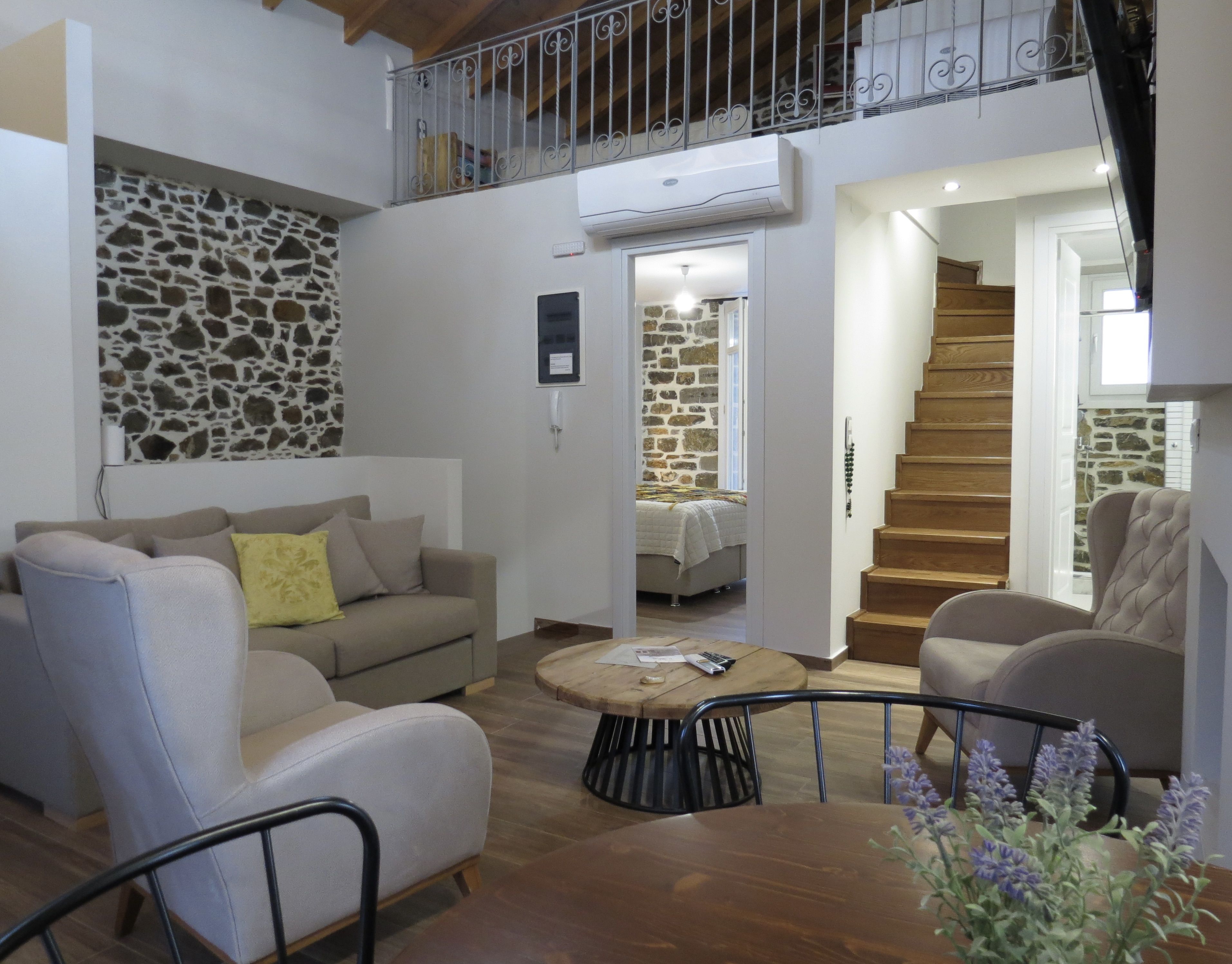 Levanta Apartment bedroom with balcony